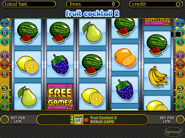 Fruit Cocktail 2 (080707 Russia) Screenshot 1